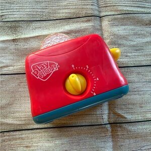 Red and Yellow Play Right Toy Toaster
